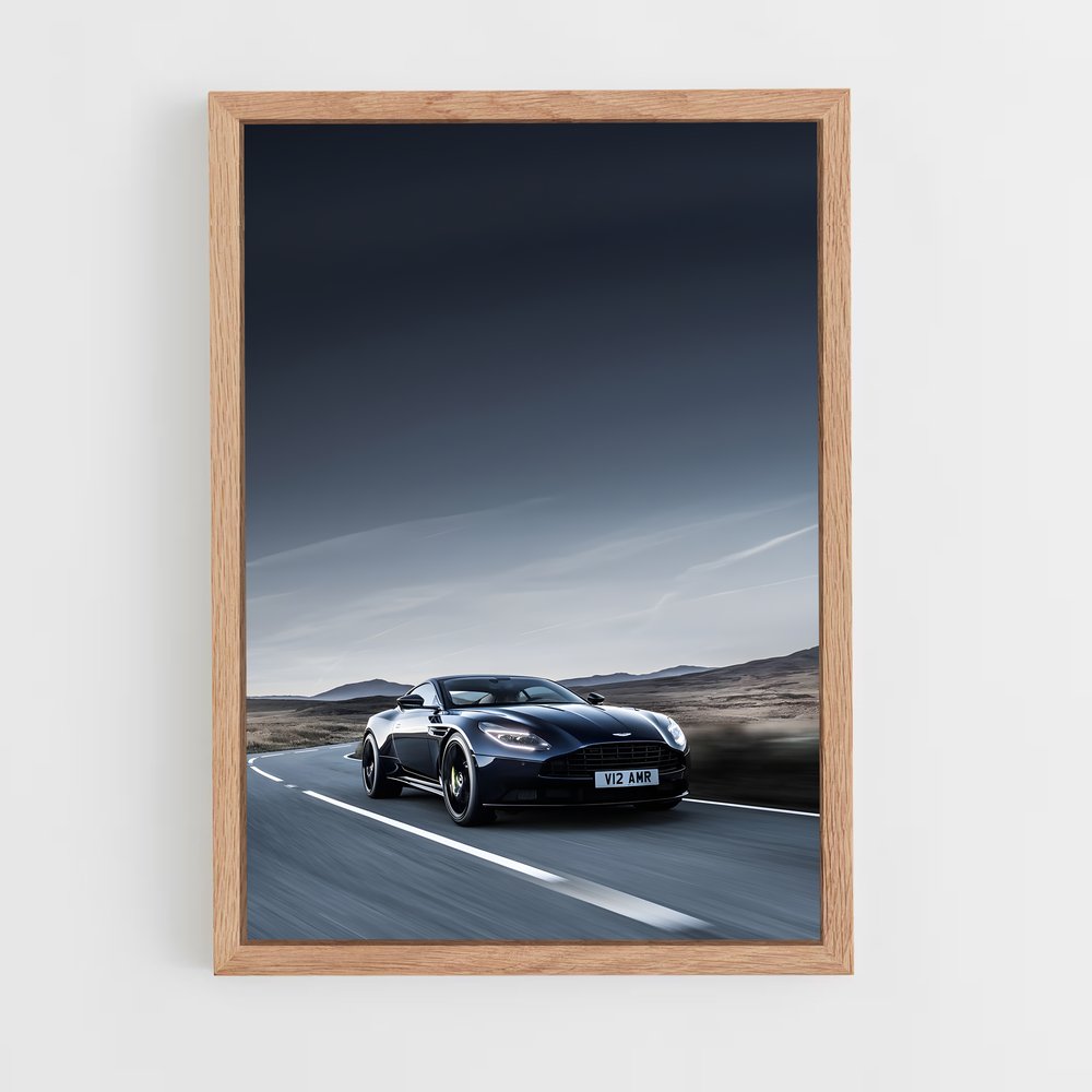 Poster DB11 AMR Legend – affiche Aston Martin (vue 4)